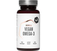 nu3 - Oméga 3 Vegan | 60 Gélules | Acides gras d'Omega 3 pur végétal à partir de micro-algues | Produit 100% naturel | Contribue à une fonction cardiaque normale