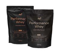 nu3 Performance Whey Café glacé + Chocolat Poudre 2x1000 g