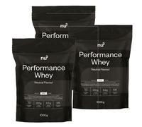 nu3 Performance Whey, Neutre - Protéines en poudre Poudre 3x1000 g
