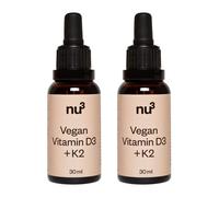 NU3 Premium Vegan Vitamine D3 + K2 Goutte(S) 2x30 ml