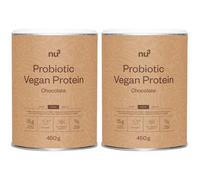nu3 Probiotic Vegan Protein Chocolatt Poudre 2x450 g