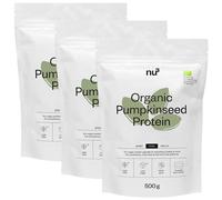 NU3 Protéines de Citrouille bio Poudre 3x500 g