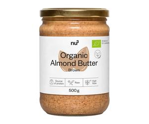 nu3 Purée d'amandes bio, complètes Pâte 500 g
