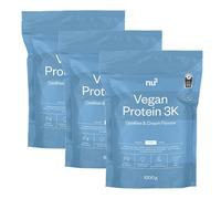 nu3 Vegan Protein 3K Cookies & Cream Poudre 3x1000 g