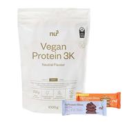 nu3 Vegan Protein 3K Shake, Neutral + Fit Bites Peanut Butter Double-Choc Set(S) 1 pc(s)