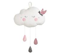 Nuage à suspendre en polyester blanc