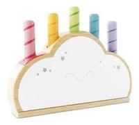 Nuage Arc En Ciel Pop-Up - 6 Pièces Jaune G