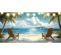 Nuage blanc Diamond Painting Adulte Oiseau Diamond Painting 80x160cm, 5D DIY Peinture Diamant Adulte Strass Cristal Peinture Paintings par Numéros Kit, Tableau Diamant pour Décoration Chambre FD-7878