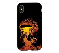 Nuage de Champignons Explosion de Bombe nu ire Coque pour iPhone X/XS