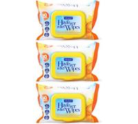 Nuage Rhume des foins | Lingettes anti-allergies | Remède naturel contre le rhume des foins 30 lingettes | Emballage refermable | Convient au visage et aux mains | Paquet de 3 (90 lingettes au total)