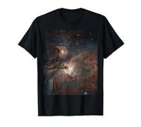 Nuages de gaz turbulents Formant des étoiles Astronomie Espace Art T-Shirt