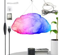 Nuages de plafond avec lumières - Éclairage mural 3D alimenté par USB - Lampe USB, pour la famille, les amis, la maison, la chambre à coucher, le salon, le bureau