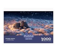 Nuages Magiques Puzzles 1000 Pièces Jeu De Défi Jouet Adultes Et Plus De 12 Ans Aventure Jeu De Puzzle Défi ÉduChatif Stimulation Cérébrale Cadeau Décoration Maison 70x50cm/1000pcs