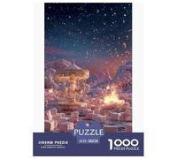 Nuages Magiques Puzzles 1000 Pièces Jeu De Défi Jouet Adultes Et Plus De 12 Ans Carrousel Puzzles Créatifs Plaisir De Famille Détente Cadeau Décoration Maison 38x26cm/1000pcs
