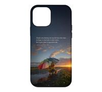 Nuages sur Le Ciel du Soir - Art représentant Gentle and Hope on a pluvieux Day Coque pour iPhone 12 Mini