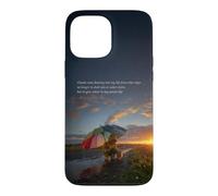 Nuages sur Le Ciel du Soir - Art représentant Gentle and Hope on a pluvieux Day Coque pour iPhone 13 Pro Max