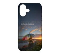 Nuages sur Le Ciel du Soir - Art représentant Gentle and Hope on a pluvieux Day Coque pour iPhone 17