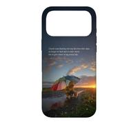 Nuages sur Le Ciel du Soir - Art représentant Gentle and Hope on a pluvieux Day Coque pour iPhone 17 Pro Max