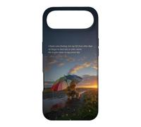 Nuages sur Le Ciel du Soir - Art représentant Gentle and Hope on a pluvieux Day Coque pour iPhone Air