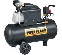 NUAIR - Compresseur à piston lubrifié 2 CV 50 litres 230 Vca - FC2/50N - 131000NU