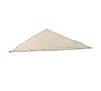 Nuance Auvent, Toile de la Nuance de Soleil Voile avec Sac de Rangement Auvent pour Un écran Solaire Extérieur (White)