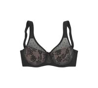 NUANCE Soutien-gorge minimiseur noir / blanc, Taille 90
