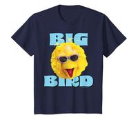 Nuances Classiques Estivales Big Bird Cool Face Pose de Sesame Street T-Shirt