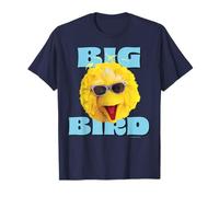 Nuances Classiques Estivales Big Bird Cool Face Pose de Sesame Street T-Shirt