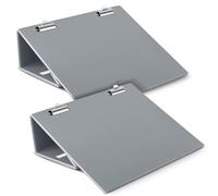 Nuanchu Lot de 2 grands tableaux inclinés pliables pour écrire, 35,6 x 30,5 cm, grand porte-bloc incliné réglable pour table de bureau, améliore l'écriture, la lecture, le dessin, la lisibilité, les