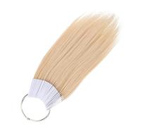 Nuancier Coiffure en Vrais Cheveux Humains, 30 Pièces, Beige
