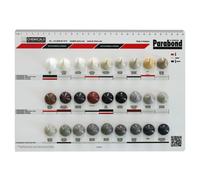 Nuancier mastic Parabond DL Chemicals