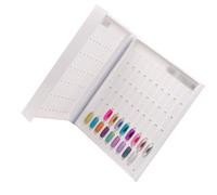 Nuancier pour Manucure 120 Couleurs en Papier de Vernis à Ongles | Carte de Distinction, Sélection Rapide des Teintes, Format 1 Pièce, Usage Salon et Consultation