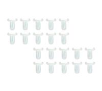 Nuancier pour Ongles en Anneau 100 Pièces ABS Blanc, Compact | Présentation Portable des Teintes, pour Gel Polish et Capsules Press-on, Consultations Client, École