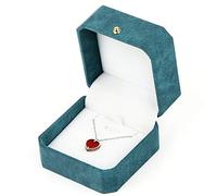 NuAngela Boîte à bijoux, Boîte à Bijoux Porte-bague Boîte à Bagues,boîte à bague de mariage,Coffrets/Boîte à Maquillage pour Boucles d'oreilles, Bracelets, Bagues,Noël cadeau anniversaire femme