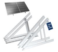 Nuasol Support de panneau solaire montage hauteur jusqu'à 72 cm Toit plat PV