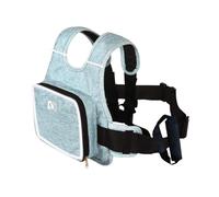 Nubamzy Ceintures de sécurité pour | Harnais en tissu Oxford avec sac | Ceintures de sécurité réfléchissantes pour, harnais de voyage pliable pour âgés de 1 à 12 ans, conduite