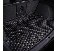 NUBHYYIO Voiture Tapis de Coffre pour Audi Q6 e-tron 2024+, sur Mesure Cuir Bac de Coffre Cargaison Doublure AntidéRapant ImperméAble Protection Tapis Intérieur Accessoires,B/Black-Beige