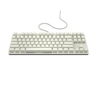 Nubi NK87 Blanc - Clavier de Jeu Mécanique Filaire (Anglais US - ANSI)