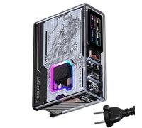 Nubia 150W USB C GaN Chargeur, 4 Ports PD3.1 Mural Chargeur, Station de Chargement USB C Rapide, Max 140W DC Port Adaptateur pour Samsung, iPhone, MacBook Pro/Air, Dell XPS, HP, iPad, Typ F