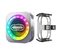 Nubia 6 Pro Magnétique Refroidisseur Téléphone pour Jeux avec Clip pour Support Streaming Direct, Radiateur Ventilateur Graphène Refroidissement 30W Refroidisseur Mobile pour Tablettes et iPad