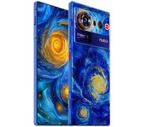 nubia Z80 Ultra 5G Smartphone Android Snapdragon 8 Elite Gen 5 avec écran AMOLED 6,8", 16 + 512 Go, 144 Hz - Bleu