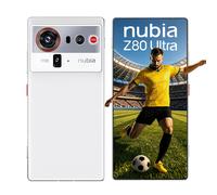 nubia Z80 Ultra 5G Téléphone Android Débloqué, Snapdragon 8 Elite Gen 5, Triple Caméra IA 50 MP, Charge Sans Fil 80 W, Écran Complet AMOLED 6,8" 144 Hz, Smartphone Gaming