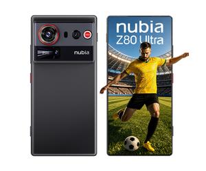 nubia Z80 Ultra 5G Téléphone Android Débloqué, Snapdragon 8 Elite Gen 5, Triple Caméra IA 50 MP, Charge Sans Fil 80 W, Écran Complet AMOLED 6,8" 144 Hz, Smartphone Gaming