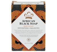 Nubian Soap Savon noir africain à l'avoine, aloe vera et vitamine E, 140 g