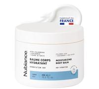 NUBIANCE - Baume Corps Hydratant, Hydratation Intense 48H, Renforce la Barrière Cutanée - Acide Hyaluronique et Niacinamide - Pour Peaux Sèches et Sensibles - Dès 3 Ans