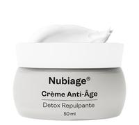 NUBIANCE - NubiAGE D-fense - Enrichie en Bakuchiol - Crème Visage Hydratante - Soin Anti-Âge - Réduit l'Apparence des Rides - Formule Nourrissante et Régénérante