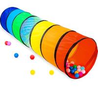 NUBUNI Tunnel Enfant 180 cm. : Tente Pop Up pour Bebés : Jouets pour Enfants : Aire de Jeux Extérieure