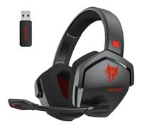 Nubwo G06 Casque Gaming Sans Fil Bluetooth 2.4g - Anc Réduction De Bruit - 50h+ Autonomie - Son Stéréo Immersif - Micro Détachable - Confortable Pour Pc/Ps/Xbox/Ns