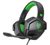 NUBWO N16 Casque Gaming - Micro Annulant Le Bruit, Son Stéréo et Conception Confortable pour PS5, PS4, Xbox One, NS, PC, Ordinateur Portable et Mac - Vert