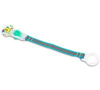 Nûby Attache Sucette avec Anneau pour Sucettes à Bouton en Silicone Bleu